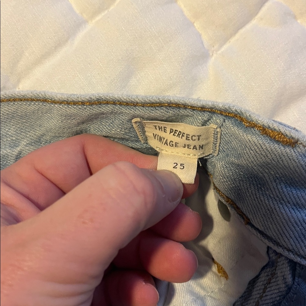 Madewell Women's Straight Leg Jeans in Light Blue - Picture 3 of 5